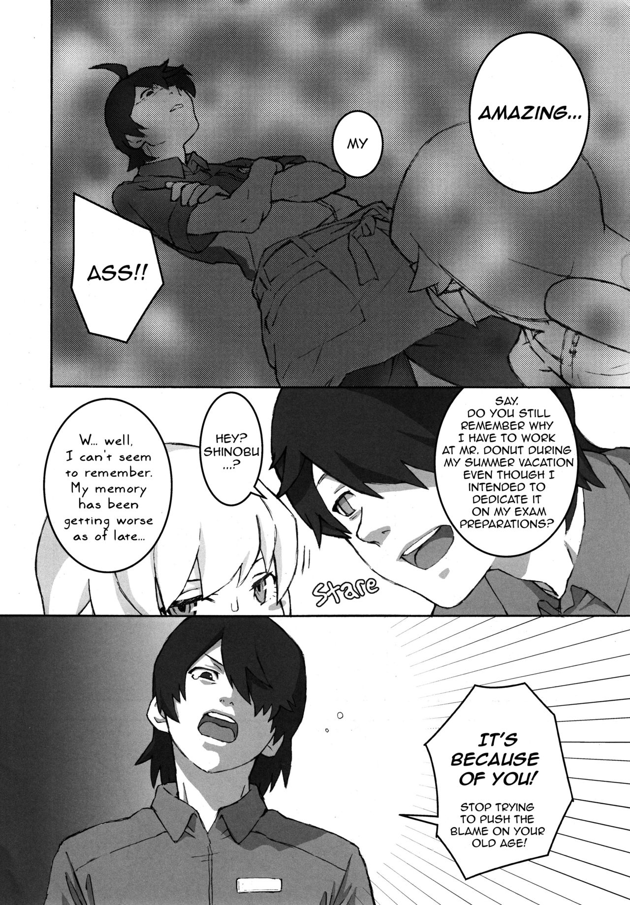 (C84) [Tengudou (Tengudake)] Shujuu no Kankei! - The Relation of Master to Servant (Bakemonogatari) [English] [_02.jpg